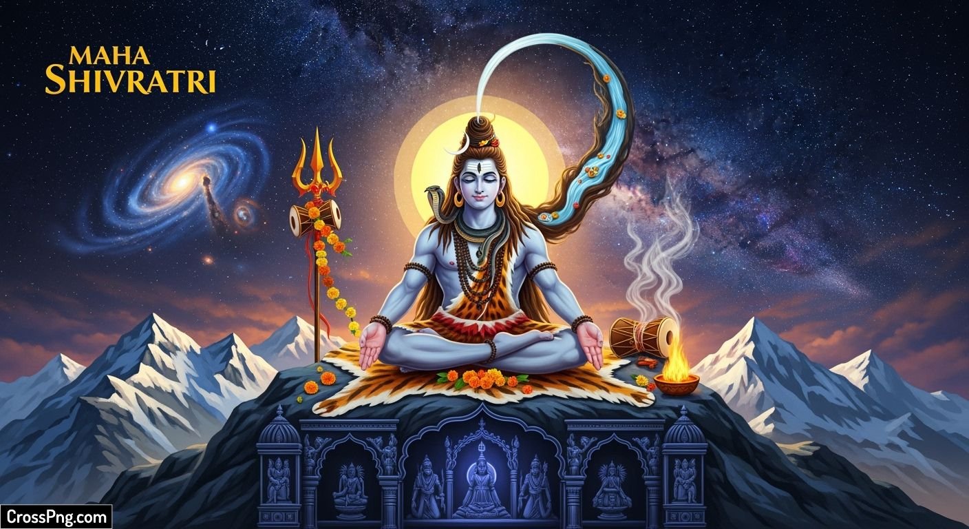 Maha shivratri banner background image 3