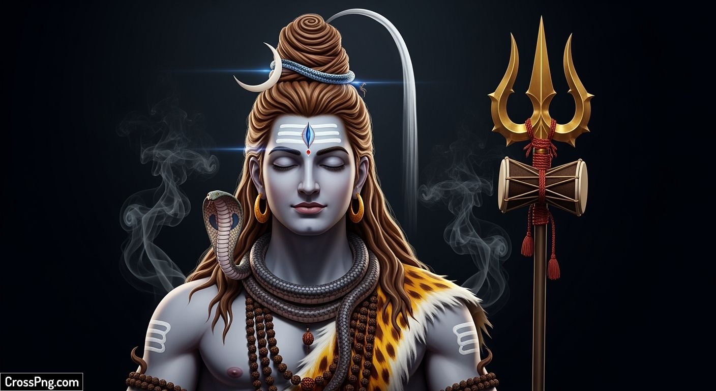 Mahadev black background image 3