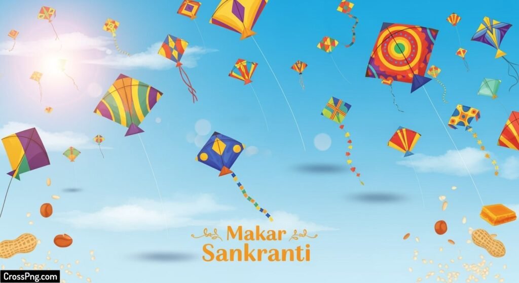 Makar sankranti background hd image 7