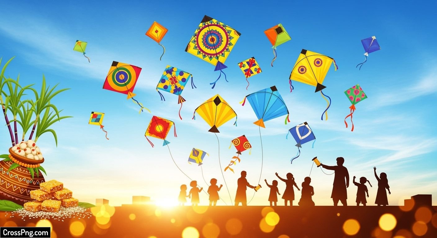 Makar sankranti background hd image