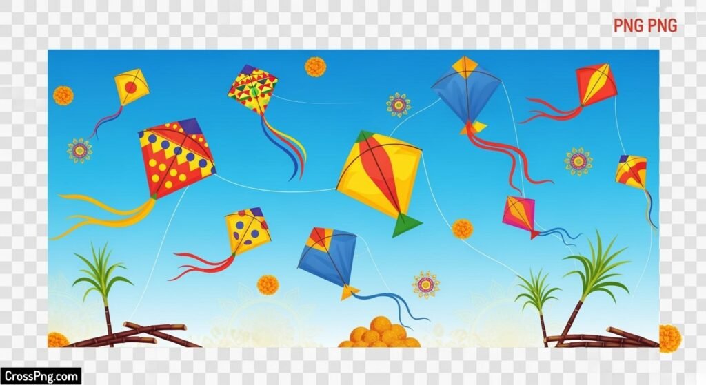 Makar sankranti background png image