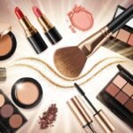 Makeup poster background image