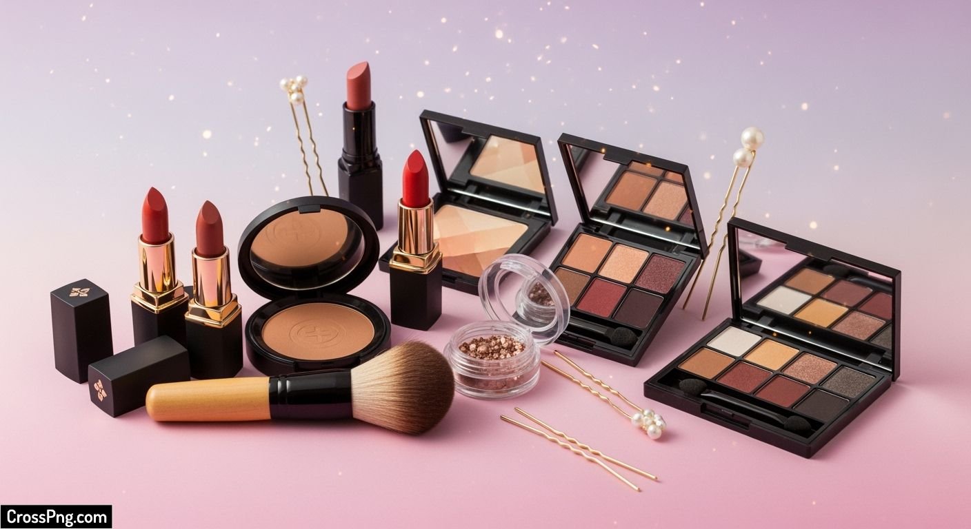 Makeup poster background image