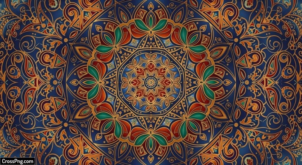 Mandala art background image