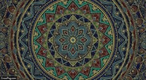 Mandala art background image 2