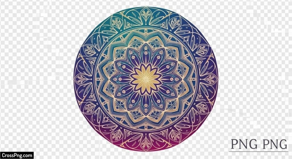 Mandala background png image 2