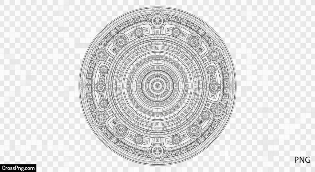 Mandala background png image 3