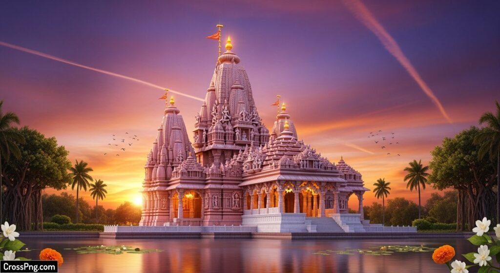 Mandir background image