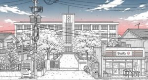 Manga background image