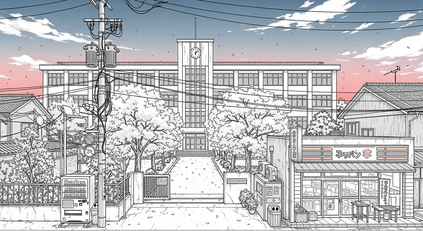 Manga background image