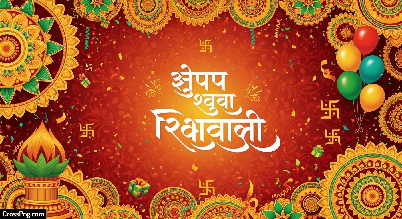 Marathi birthday banner background hd image 3