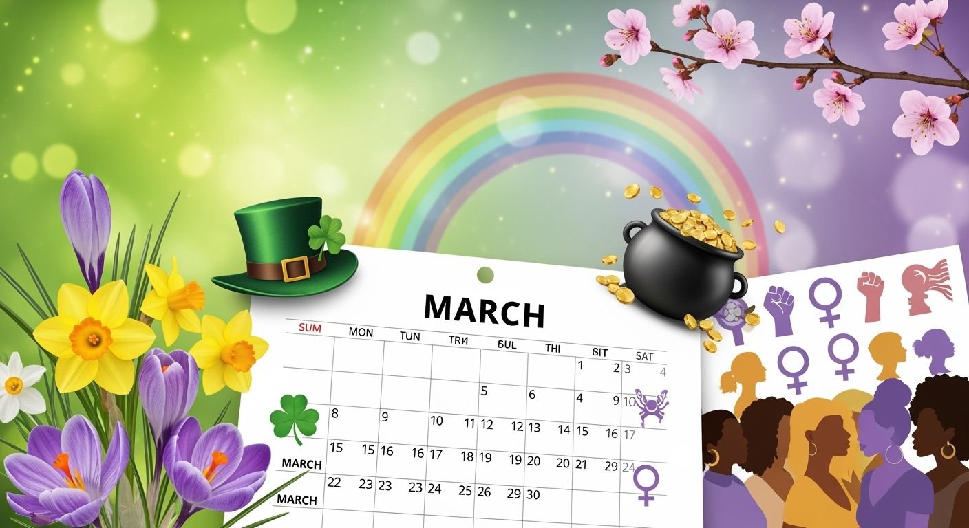 March background image