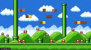 Mario background image 2
