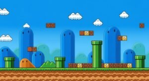 Mario bros background image 4