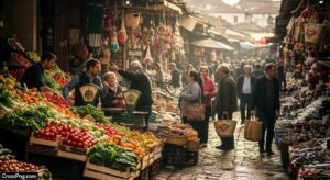 Market background image