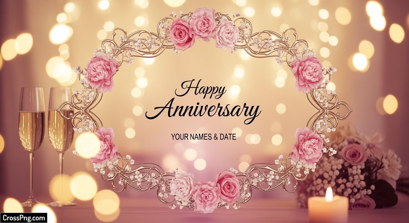 Marriage anniversary background image 2