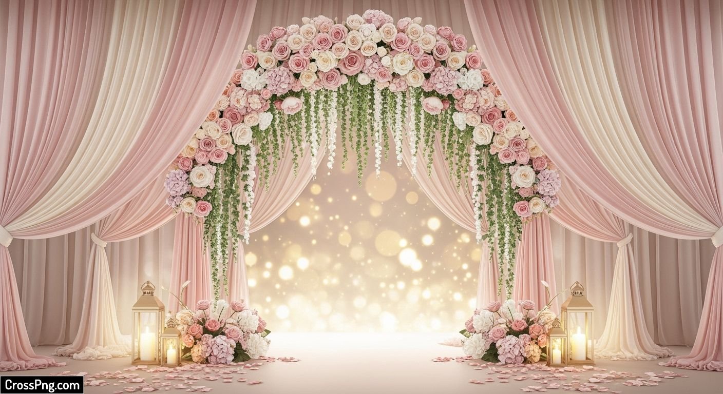 Marriage background design image 3