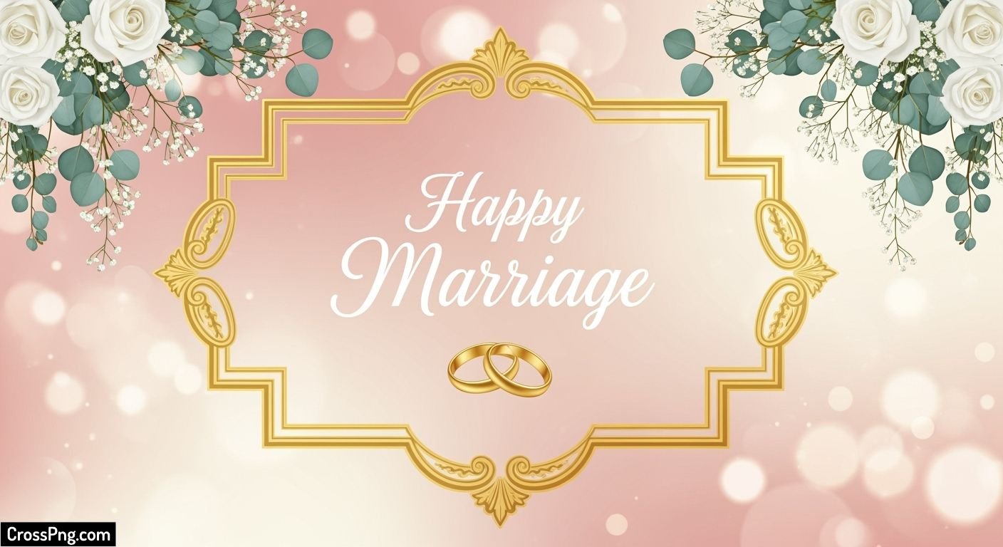 Marriage banner background image