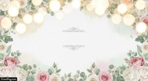 Marriage invitation background image