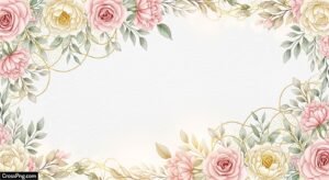 Marriage invitation card background image 2