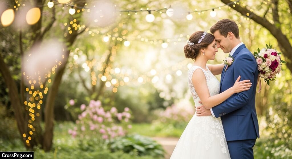 Marriage photo editing background image