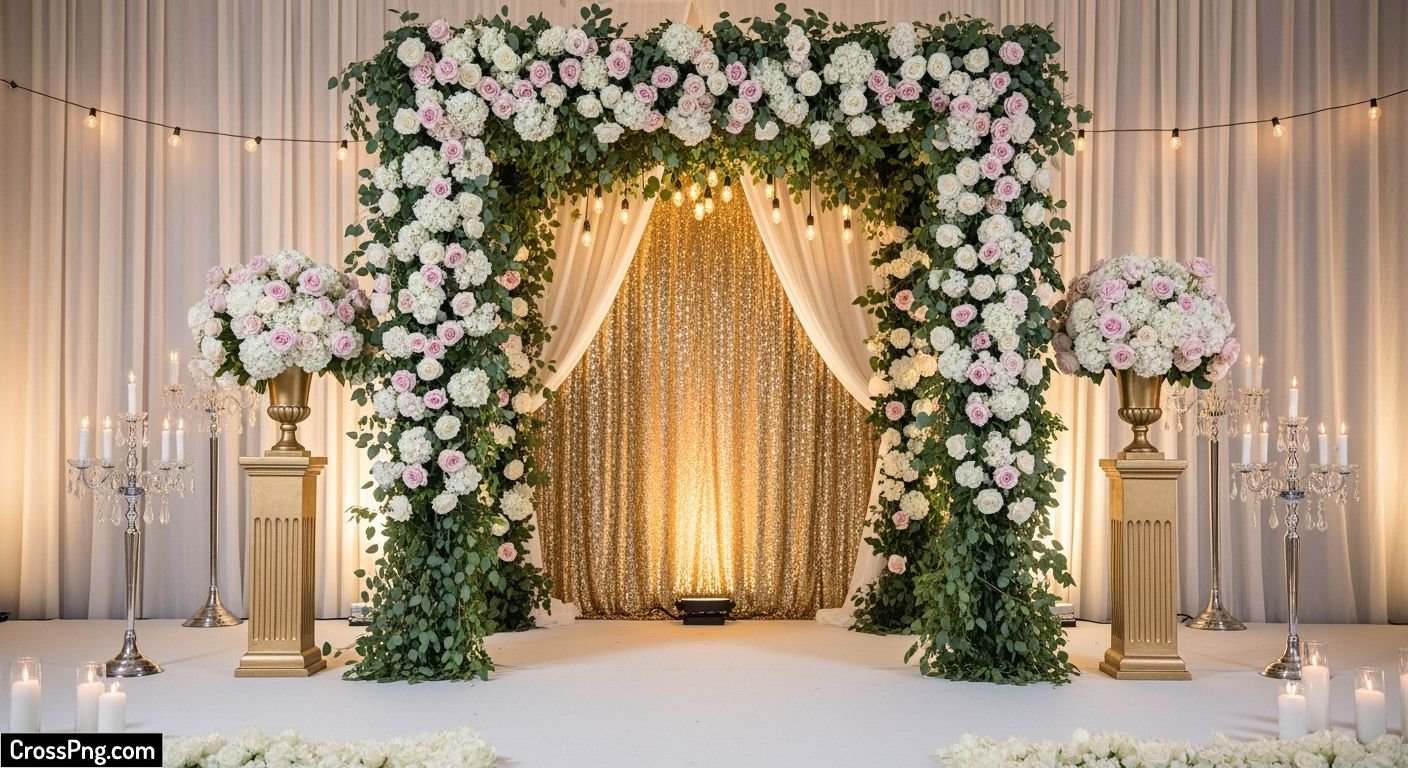 Marriage stage background image 3