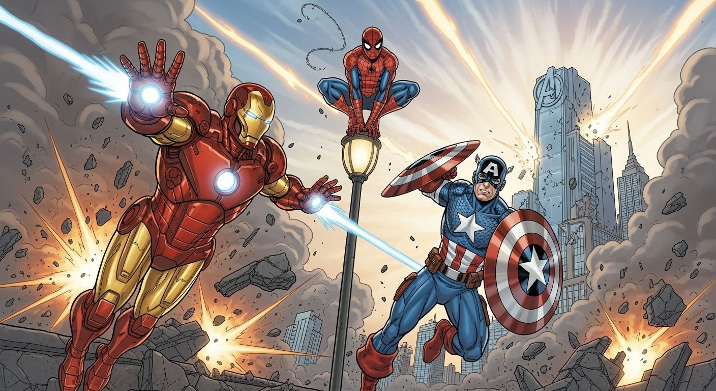 Marvel background image 4