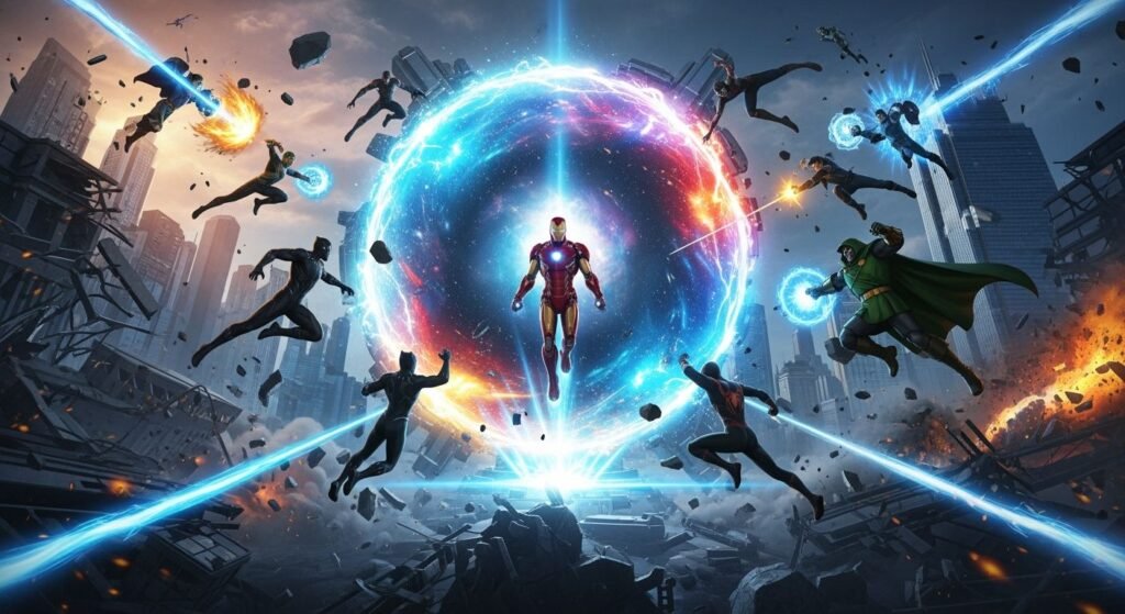 Marvel rivals background image