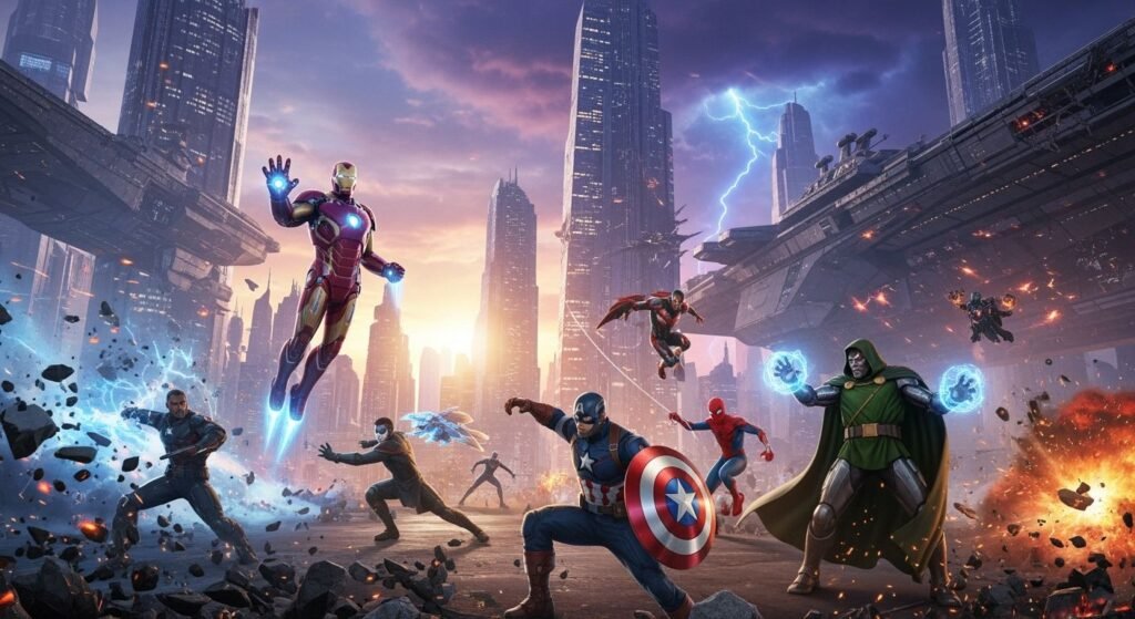 Marvel rivals background image 4