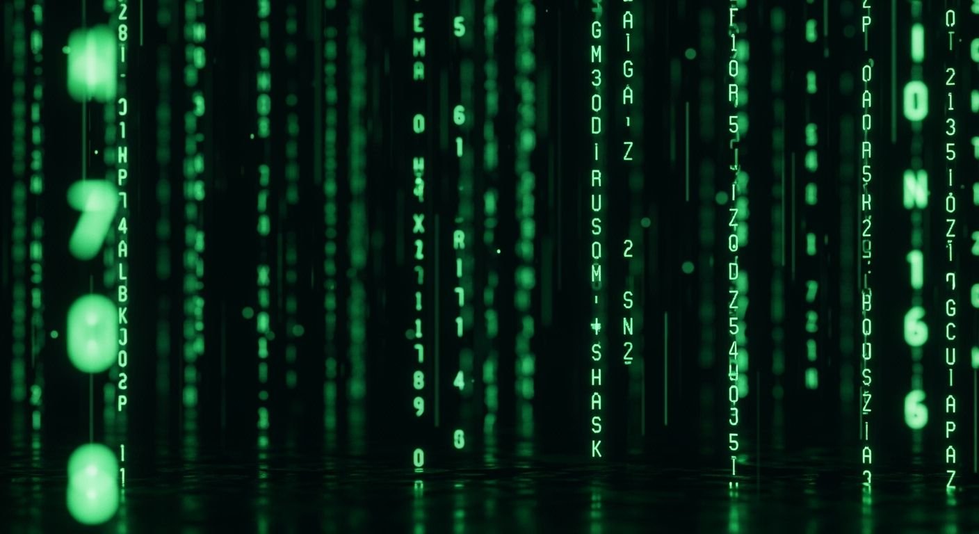 Matrix background image