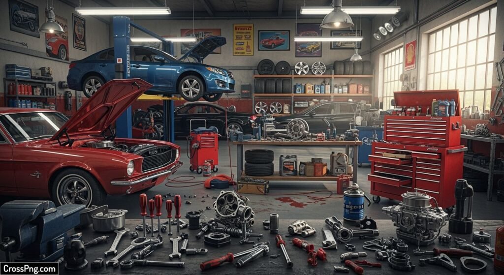 Mechanic background image