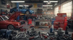 Mechanic background image