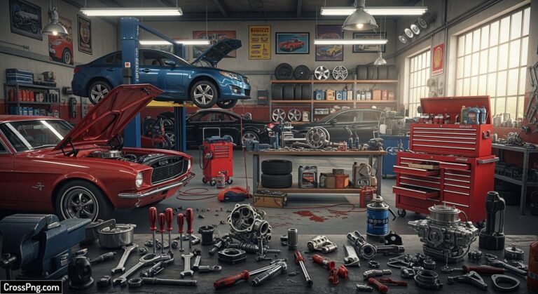 Mechanic background image