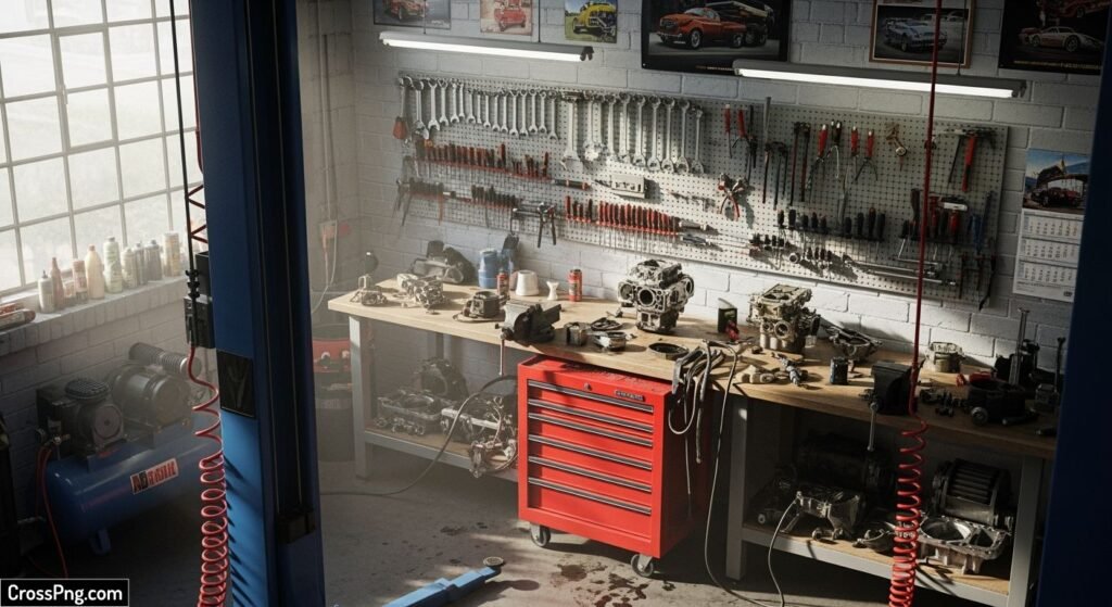 Mechanic background image