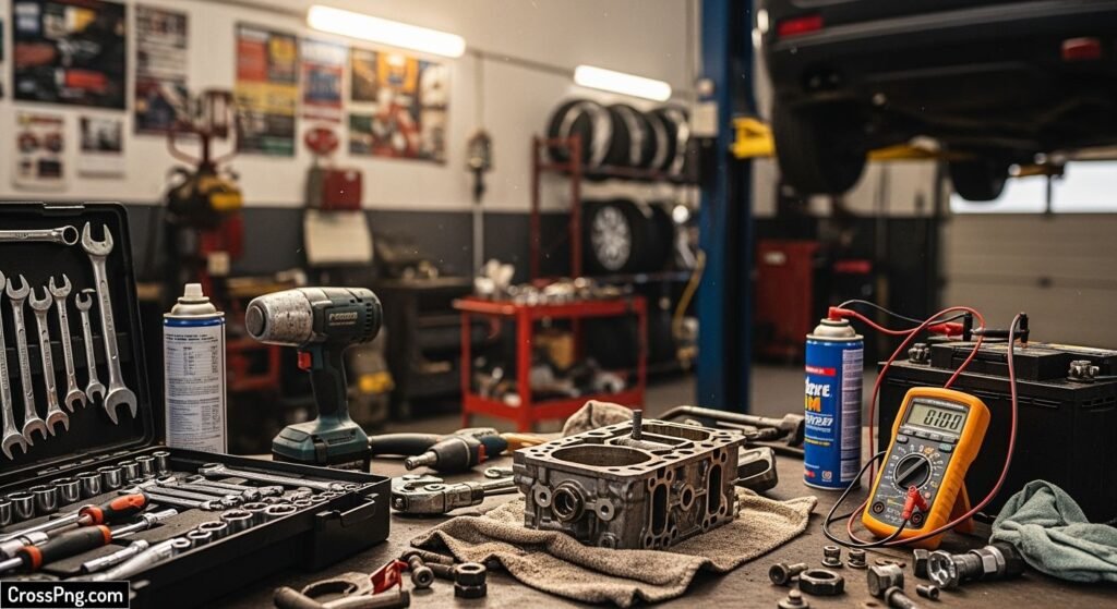 Mechanic background image 2
