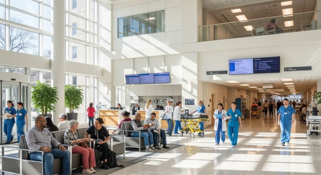 Medical center background image 3