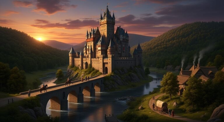 Medieval background image