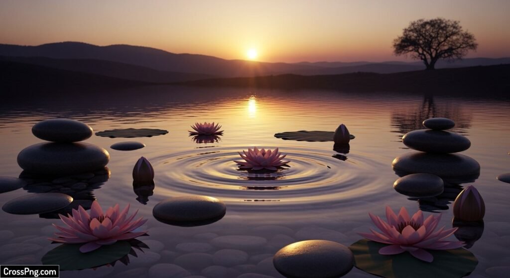 Meditation background image