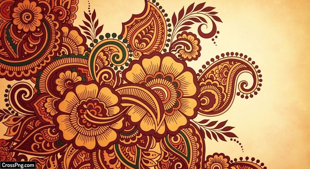 Mehendi background image 2