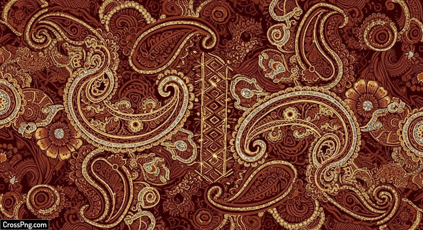 Mehndi background decoration image 3