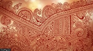Mehndi background decoration image 4