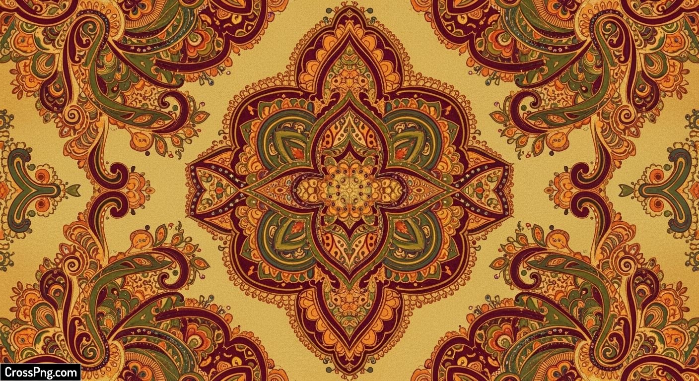Mehndi background decoration image 5