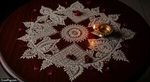 Mehndi background design image 2