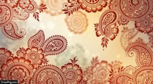 Mehndi design background image 2