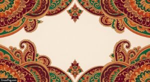 Mehndi invitation card background image 3