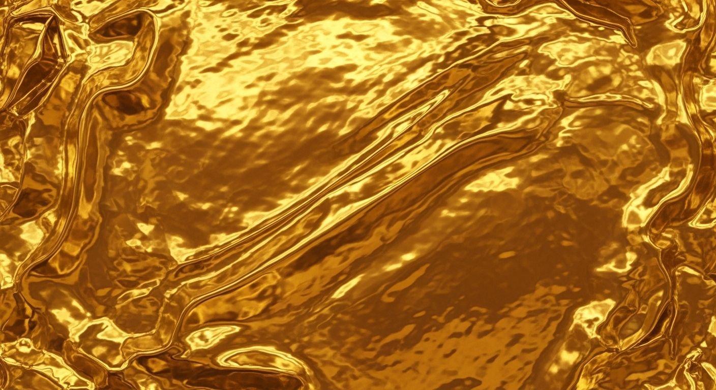 Metallic gold background image