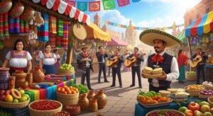 Mexican background image