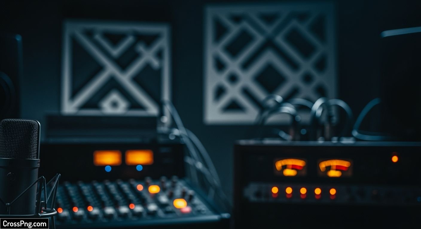 Mic background image