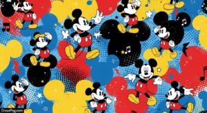 Mickey mouse background image