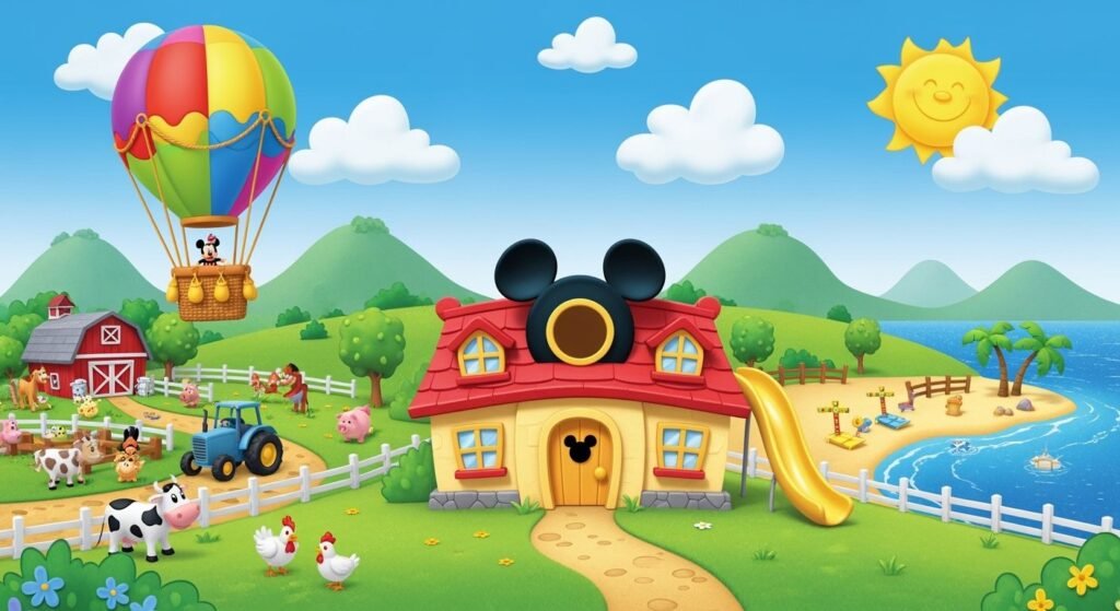 Mickey mouse clubhouse background image 4